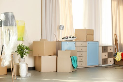 Office removals team planning a move in Hillingdon