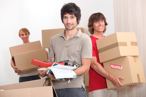 Commercial furniture relocation using a van in Hillingdon