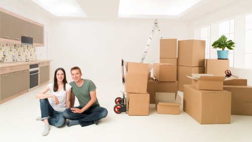 Professional movers handling a home relocation in Hillingdon