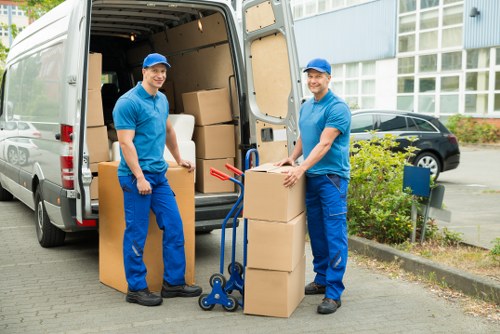 Protected checkout screen for Hillingdon Removals