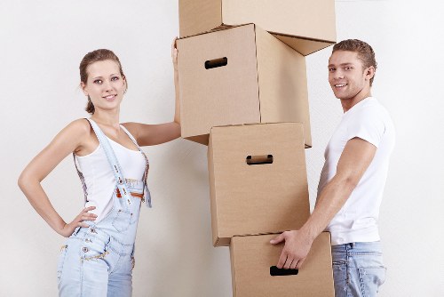 Hillingdon removals team working safely during a relocation