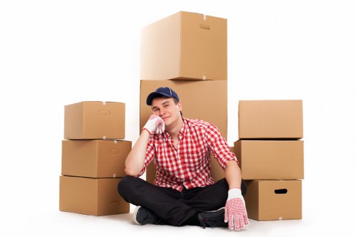 Recycling and reuse of household items during a Hillingdon clearance service